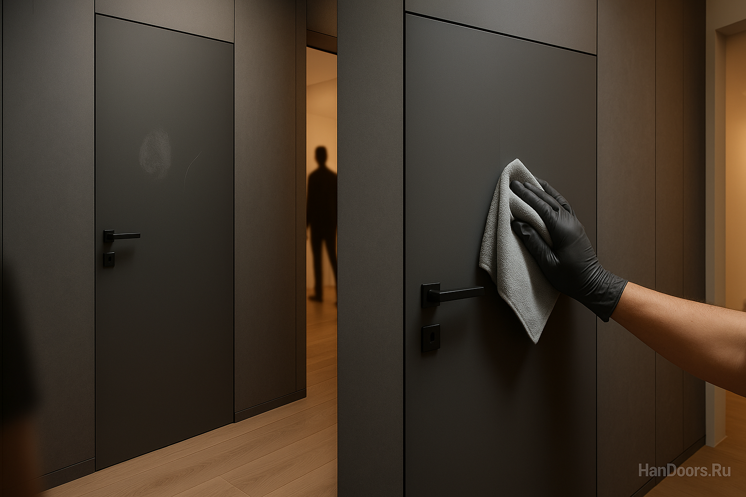 Soft-Touch эмаль: как ухаживать за матовой дверью, чтобы она не превратилась в глянцевую